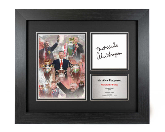 Alex Ferguson Manchester United Preprint Display