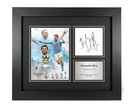 Bernardo Silva 2023/24 Manchester City Preprint Display