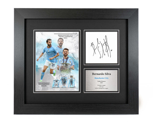 Bernardo Silva Manchester City Preprint Display