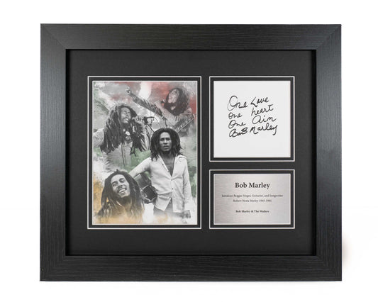 Bob Marley Preprint Display