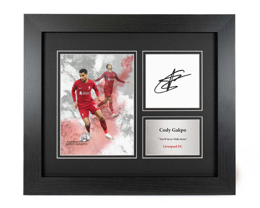 Cody Gakpo Liverpool FC Preprint Display