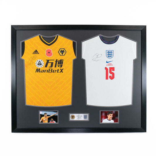 Wolverhampton Wanderers & England - Conor Coady - Signed Team Shirts