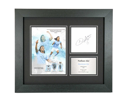 Nathan Ake Manchester City Preprint Display