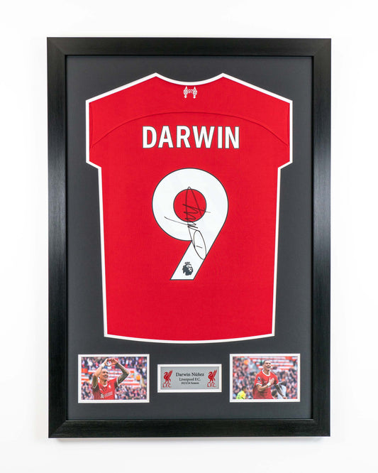 Darwin Nunez Signed Liverpool FC Home Shirt 2023/24 Season