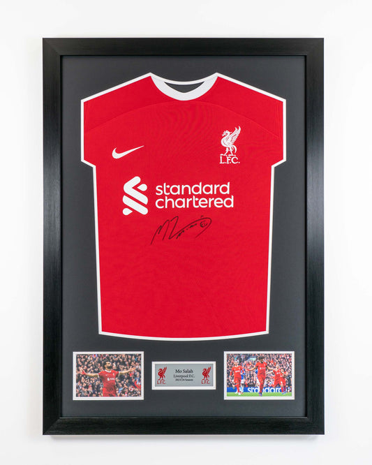 Mo Salah Signed Liverpool FC Home Shirt 2023/24 Season