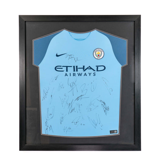 Manchester City - 2016 Team Signed Shirt