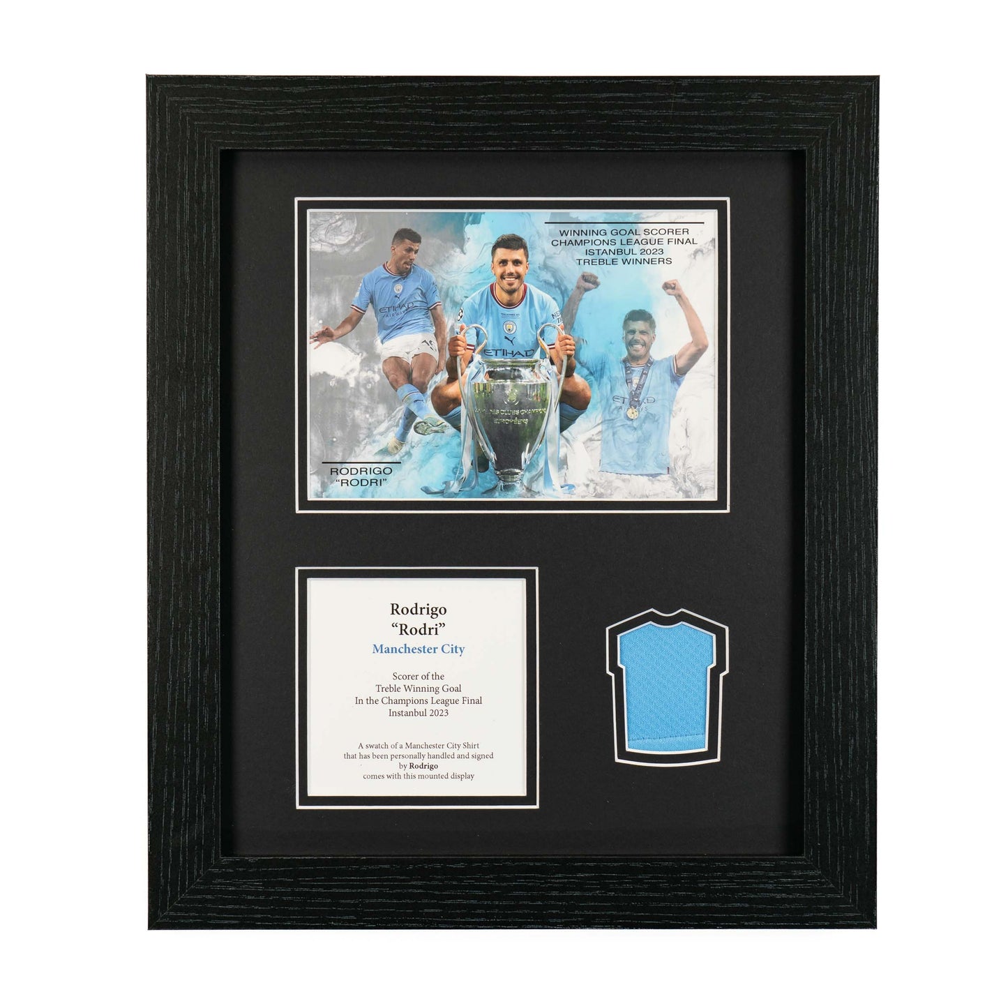 Manchester City - Rodri Treble 'Winning Goal Scorer' SWATCH-IT