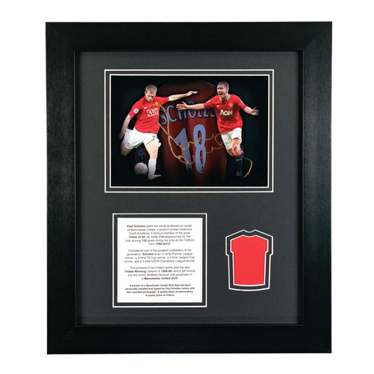 Manchester United - Paul Scholes - Signed