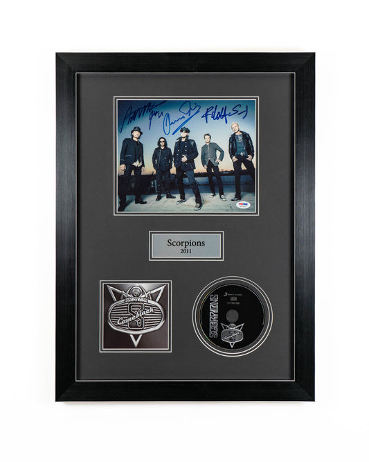 Scorpions - 'Comeblack' Album Framed Display - Signed