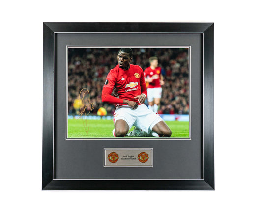 Paul Pogba Manchester United Display - Signed