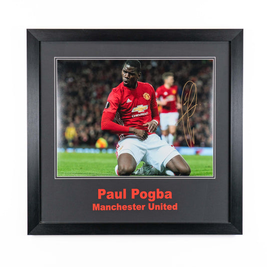 Paul Pogba - Manchester United Framed Display - Signed