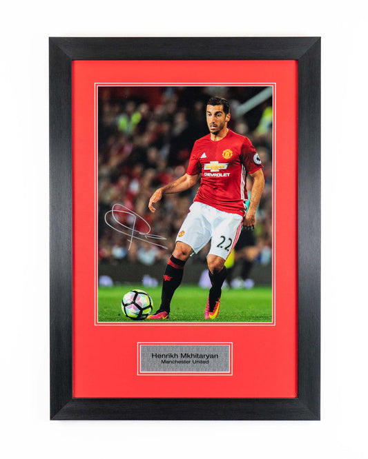 Henrikh Mkhitaryan - Manchester United Framed Display - Signed