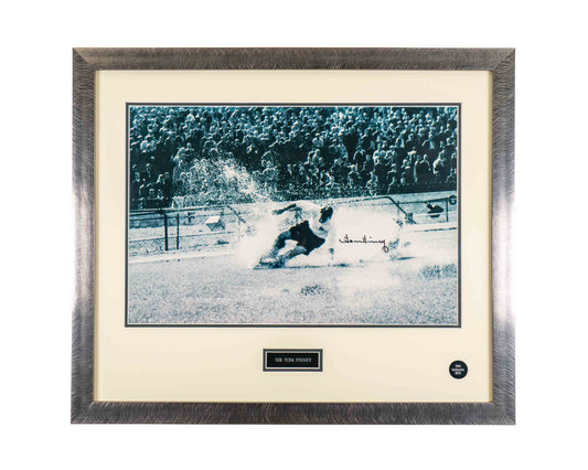 Sir Tom Finney - "The Splash" Framed Display - Signed