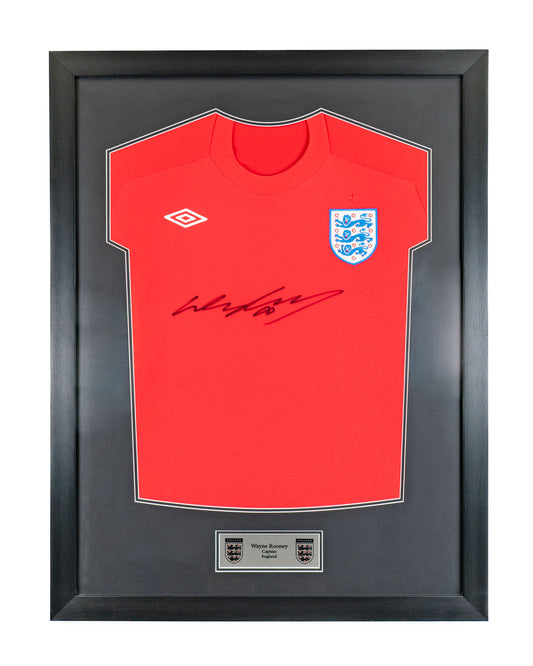 Wayne Rooney Signed England Away Shirt