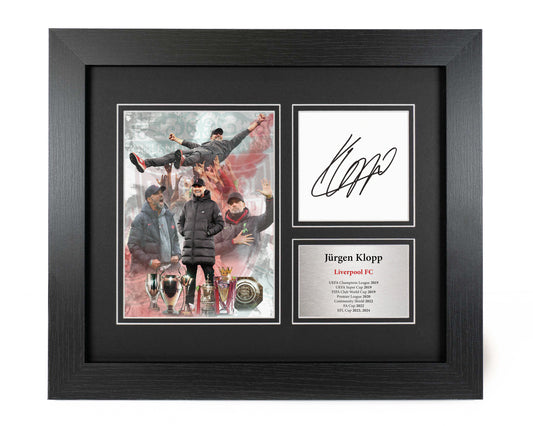 Jurgen Klopp Liverpool FC Preprint Display