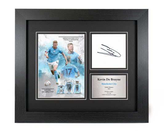 Kevin De Bruyne Manchester City Preprint Display