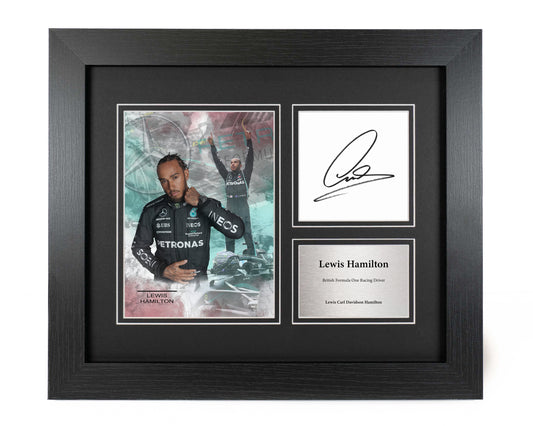 Lewis Hamilton Preprint Display