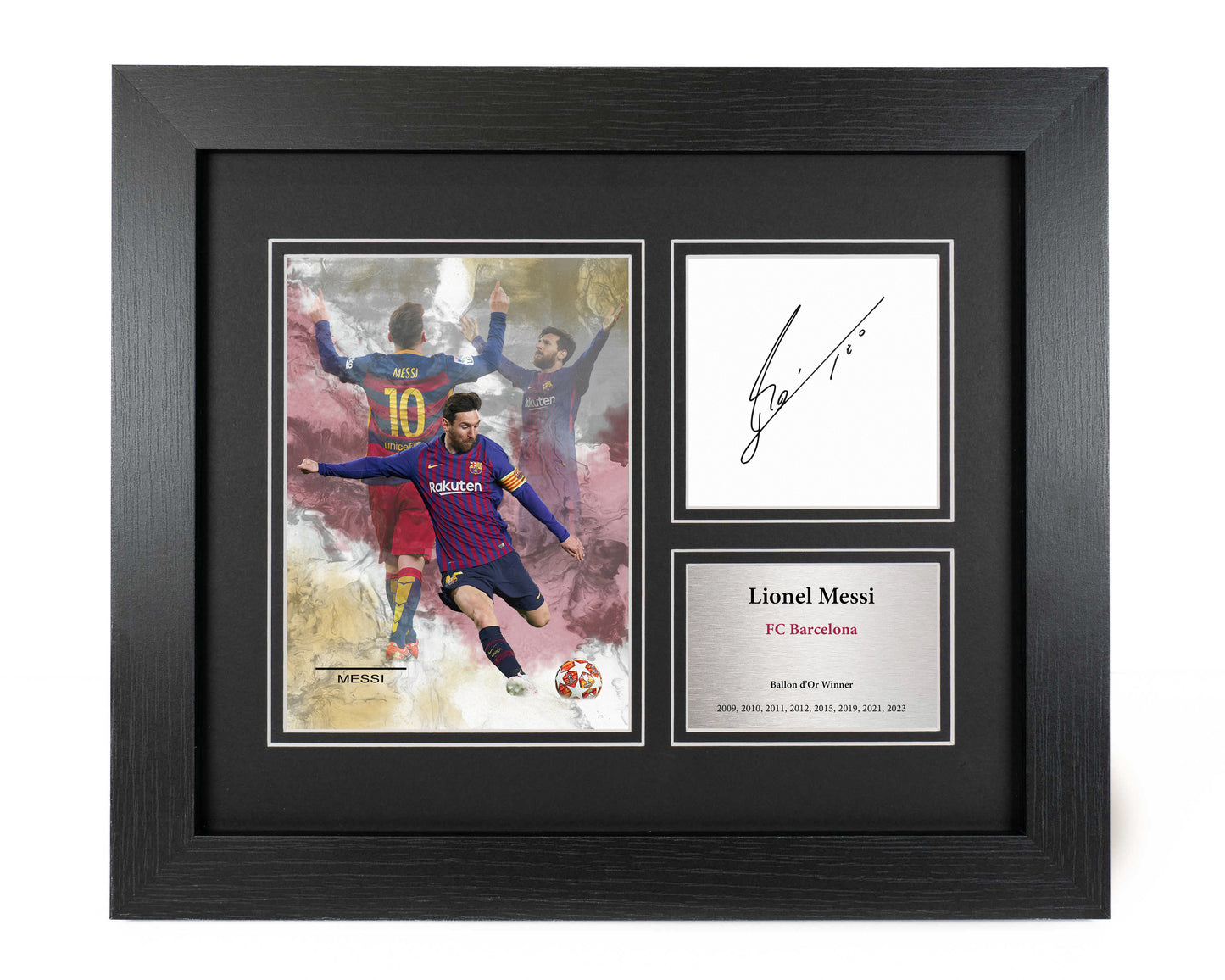 Lionel Messi FC Barcelona Preprint Display