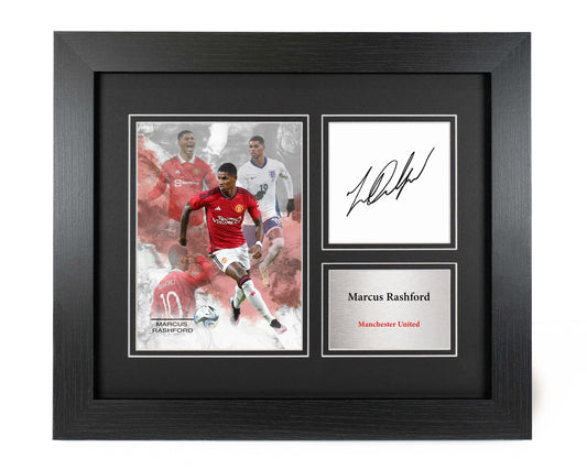 Marcus Rashford Manchester United Preprint Display