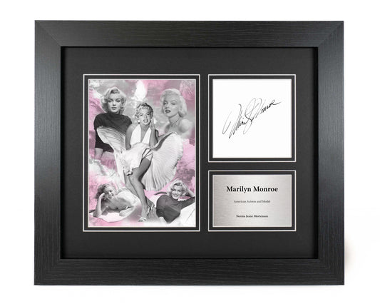 Marilyn Monroe Preprint Display