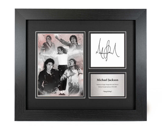 Michael Jackson Preprint Display