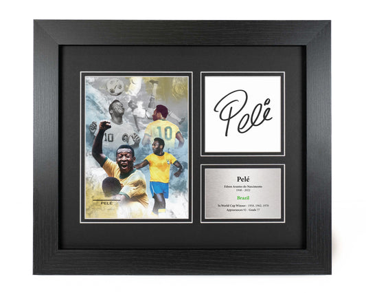 Pele Brazil Preprint Display