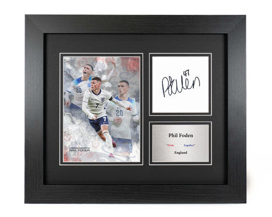 Phil Foden England Preprint Display