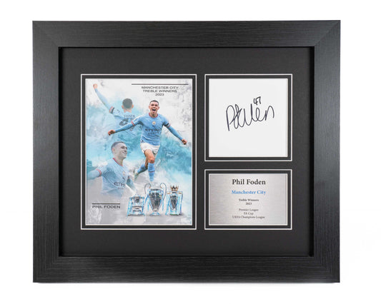 Phil Foden Manchester City Preprint Display