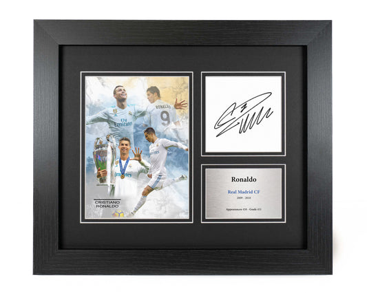 Cristiano Ronaldo Real Madrid Preprint Display