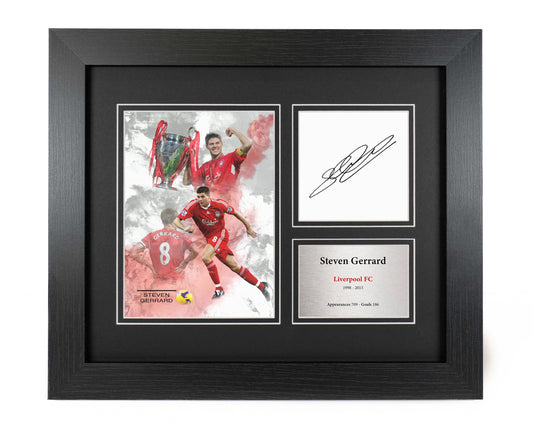 Steven Gerrard Liverpool FC Preprint Display